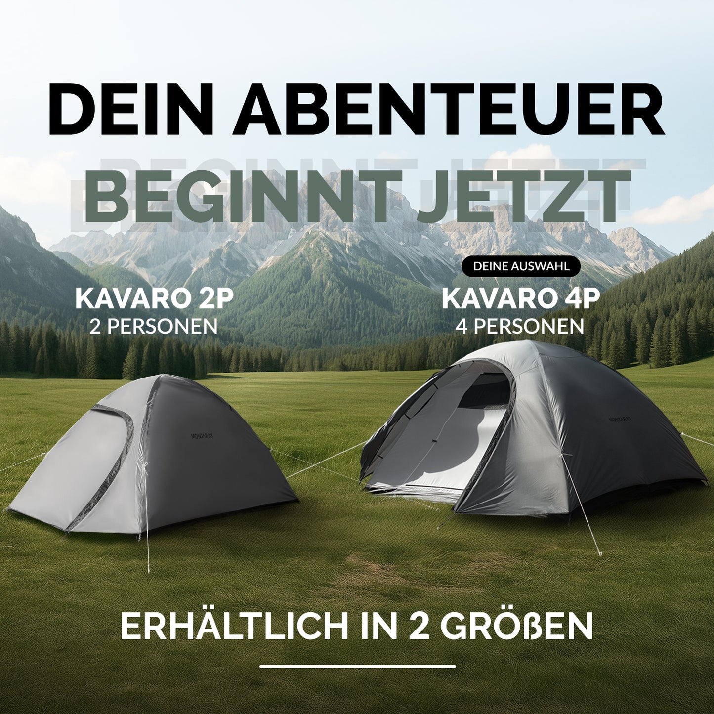 Kavaro - 4 Personen Zelt